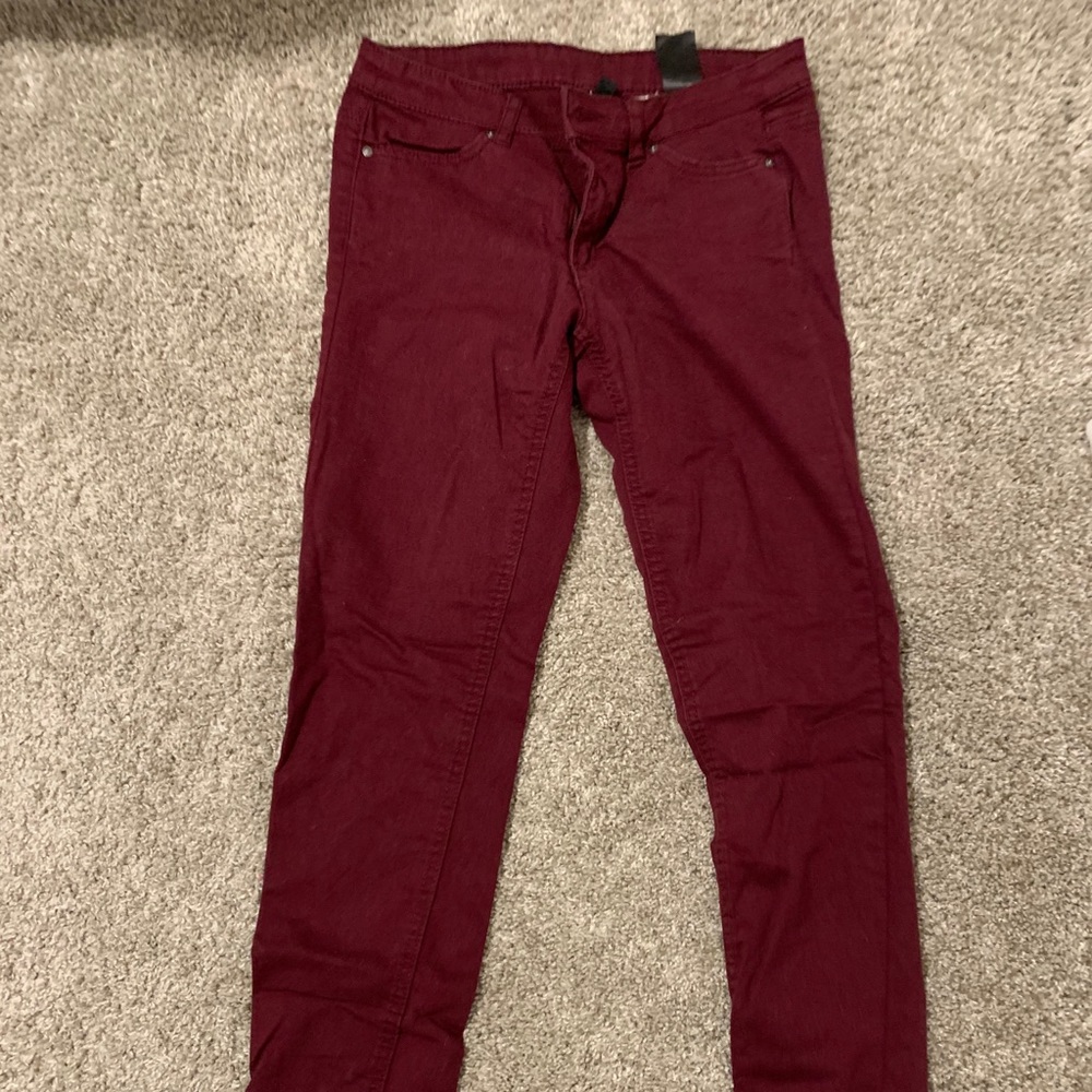H&M burgundy pants
